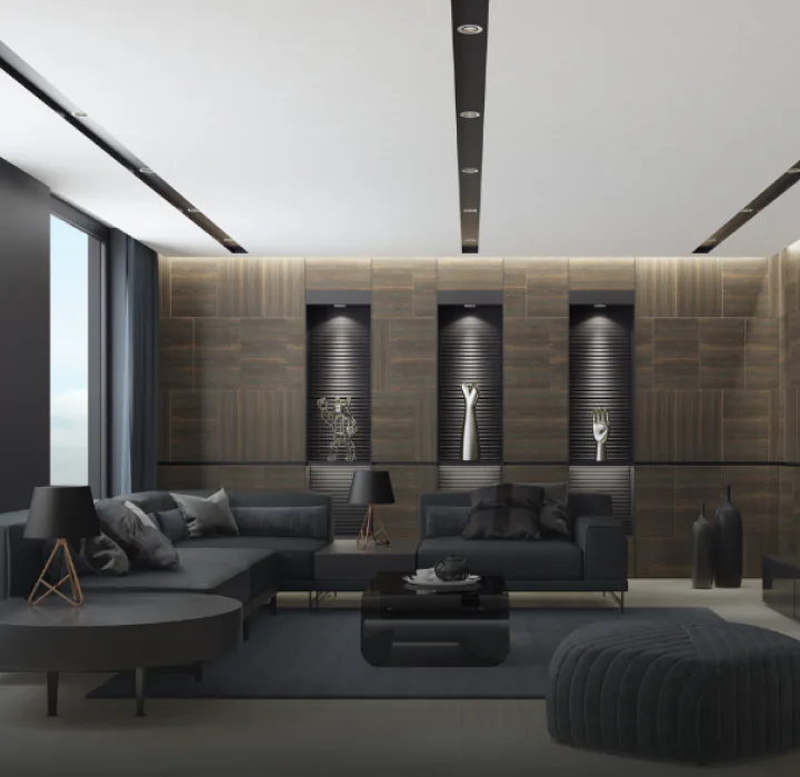Luxury Amelia Estate II living room interior